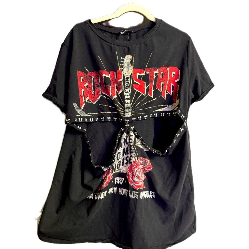 COPY - Fashion Nova ROCKSTAR DRESS (Black)